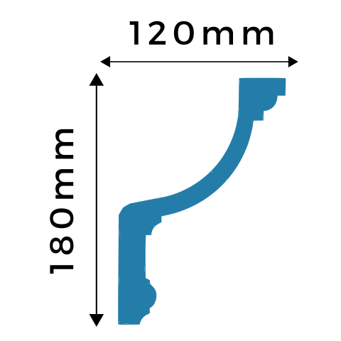 P003C cornice profile