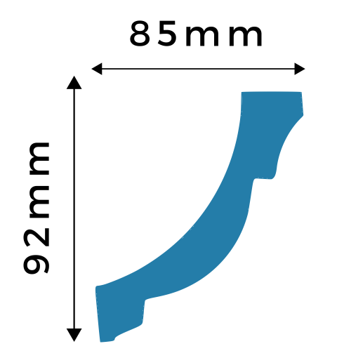 P004C cornice profile