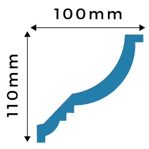 P006C cornice profile