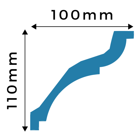 P007C cornice profile