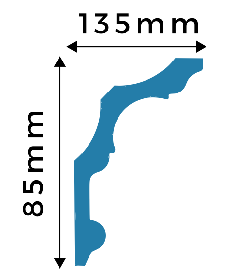 P009C cornice profile