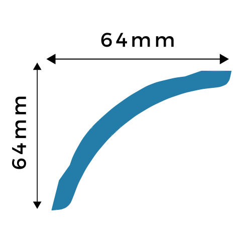 P012C cornice profile