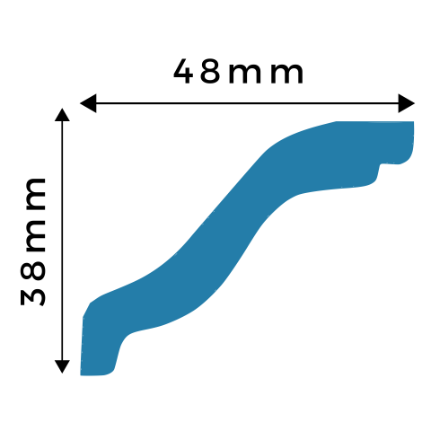 P014C cornice profile