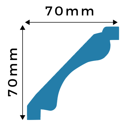 P015C cornice profile