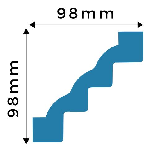 P017C cornice profile