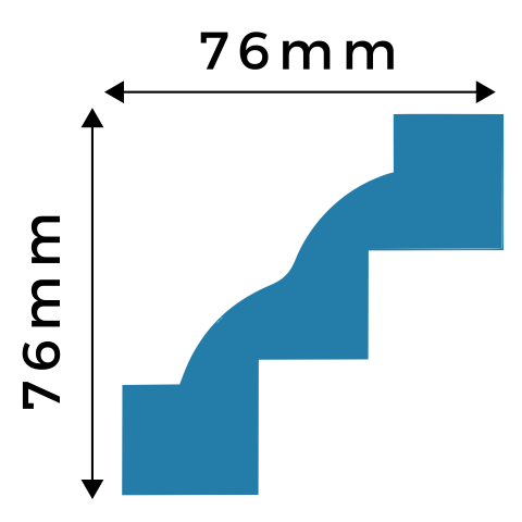 P018C cornice profile