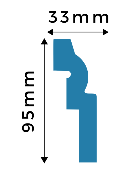 P019C cornice profile