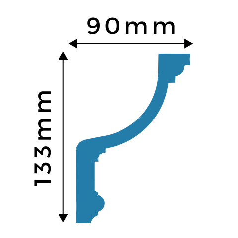 P020C cornice profile