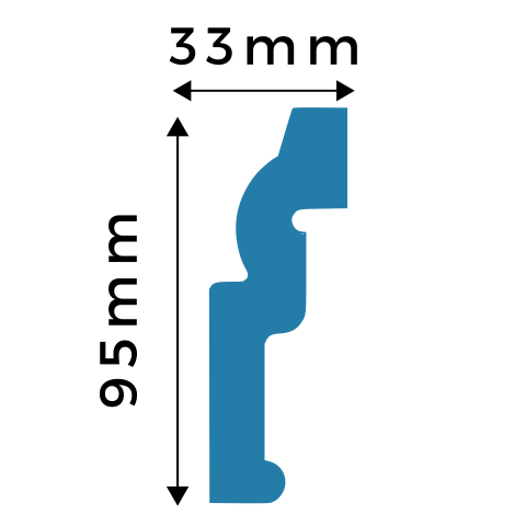 P021C cornice profile