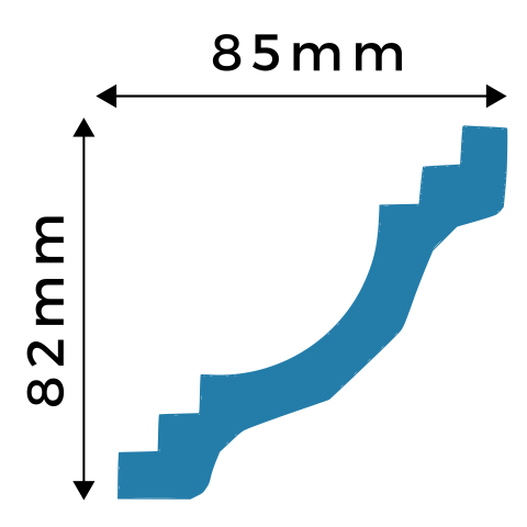 P022C cornice profile