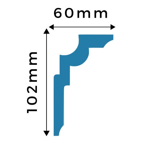 P023C cornice profile